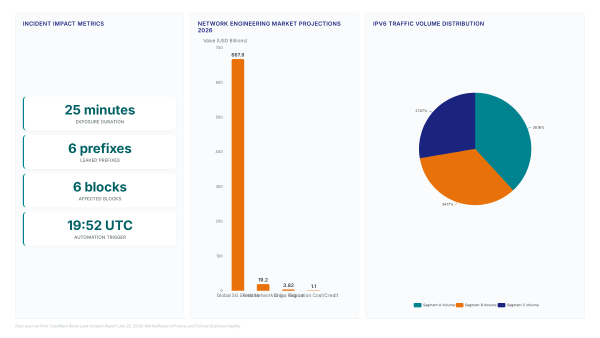 Route leak lessons: What the 25-minute Cloudflare outage...