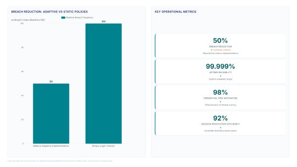 User risk scores beat static certs today