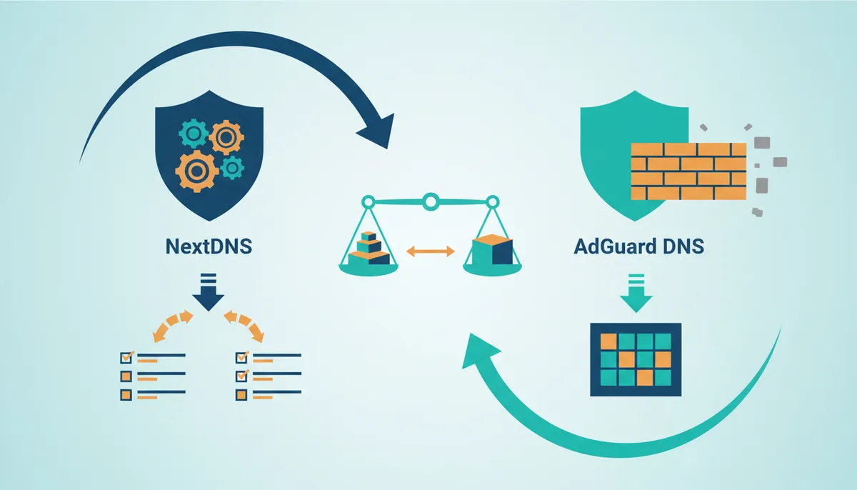 Conceptual illustration for Selecting Optimal DNS Providers for Distinct Device Roles