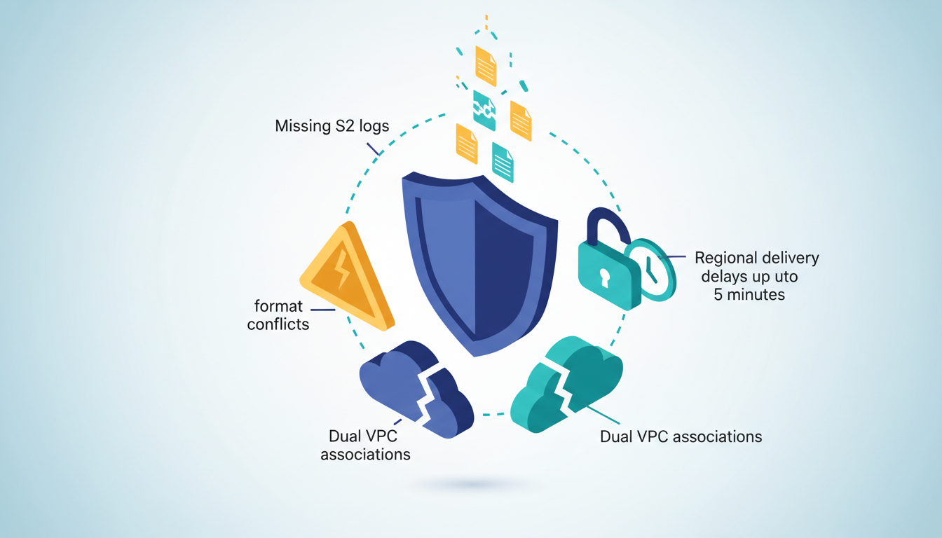 Conceptual illustration for Operational Risks and Log Format Behaviors in Dual Associati