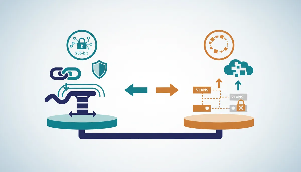 Conceptual illustration for Strategic Implementation of Private Networking and Secure Tunneling