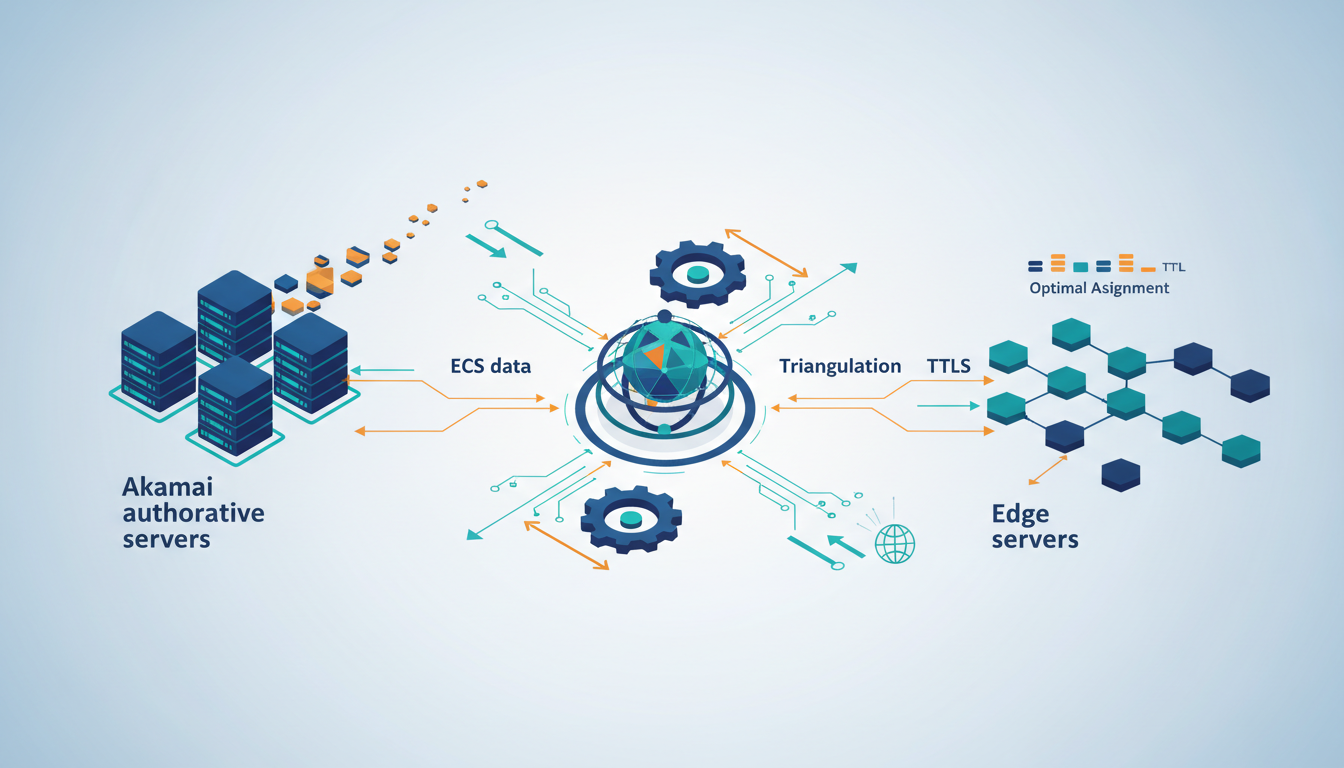Conceptual illustration for Inside the Architecture of Edge Server Selection and Caching